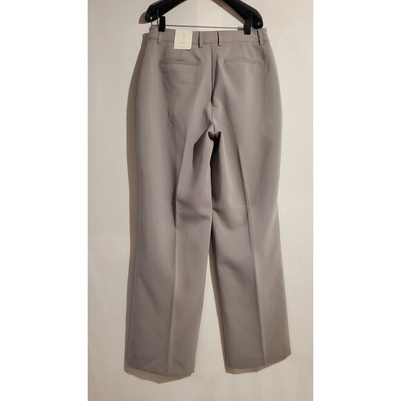 Joie NWT Hi Rise Straight Leg Trouser Dress Pants Womens Size 8 Gray Neutral - Picture 2 of 11